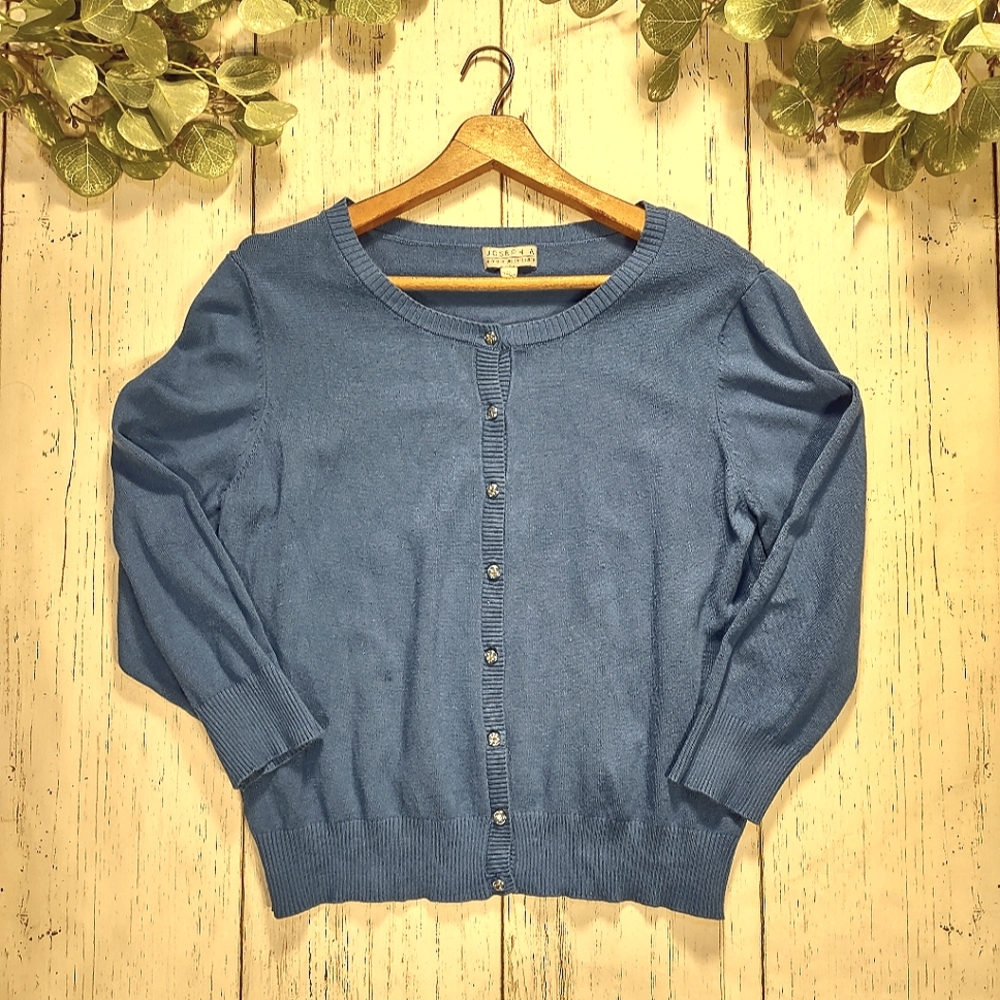 Joseph A Cobalt Blue Cardigan